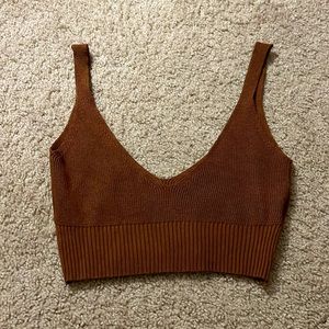 cropped shein tank top